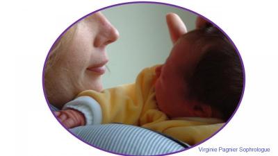 Sophrologie la rochelle virginie pagnier hypnotherapeute sophrologue maman bebe1 1